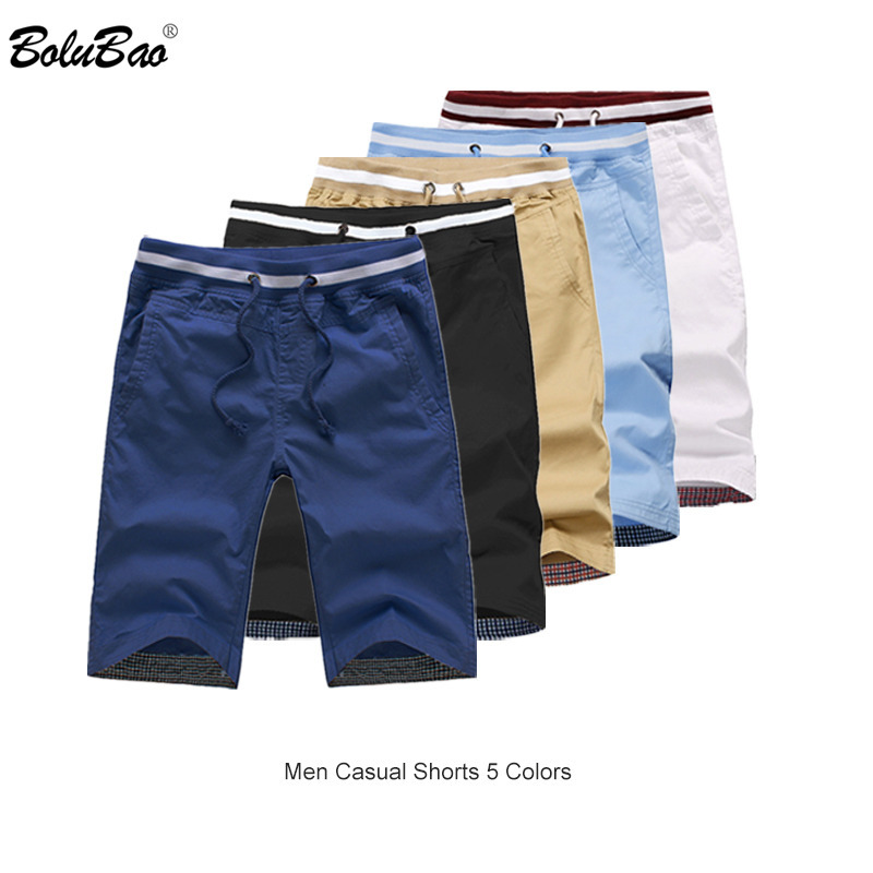 

BOLUBAO Brand Men Casual Shorts Summer Beach Shorts Men's Breathable Male Bermuda Shorts 210518, Khaki