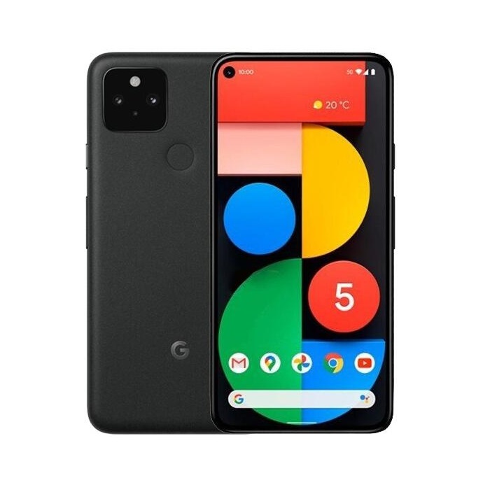 

Original Google Pixel 5 OEM Unlocked Cell Phones Octa Core 8GB/128GB 6.0 inches 16MP Camera Android 11 5G 4G, Black