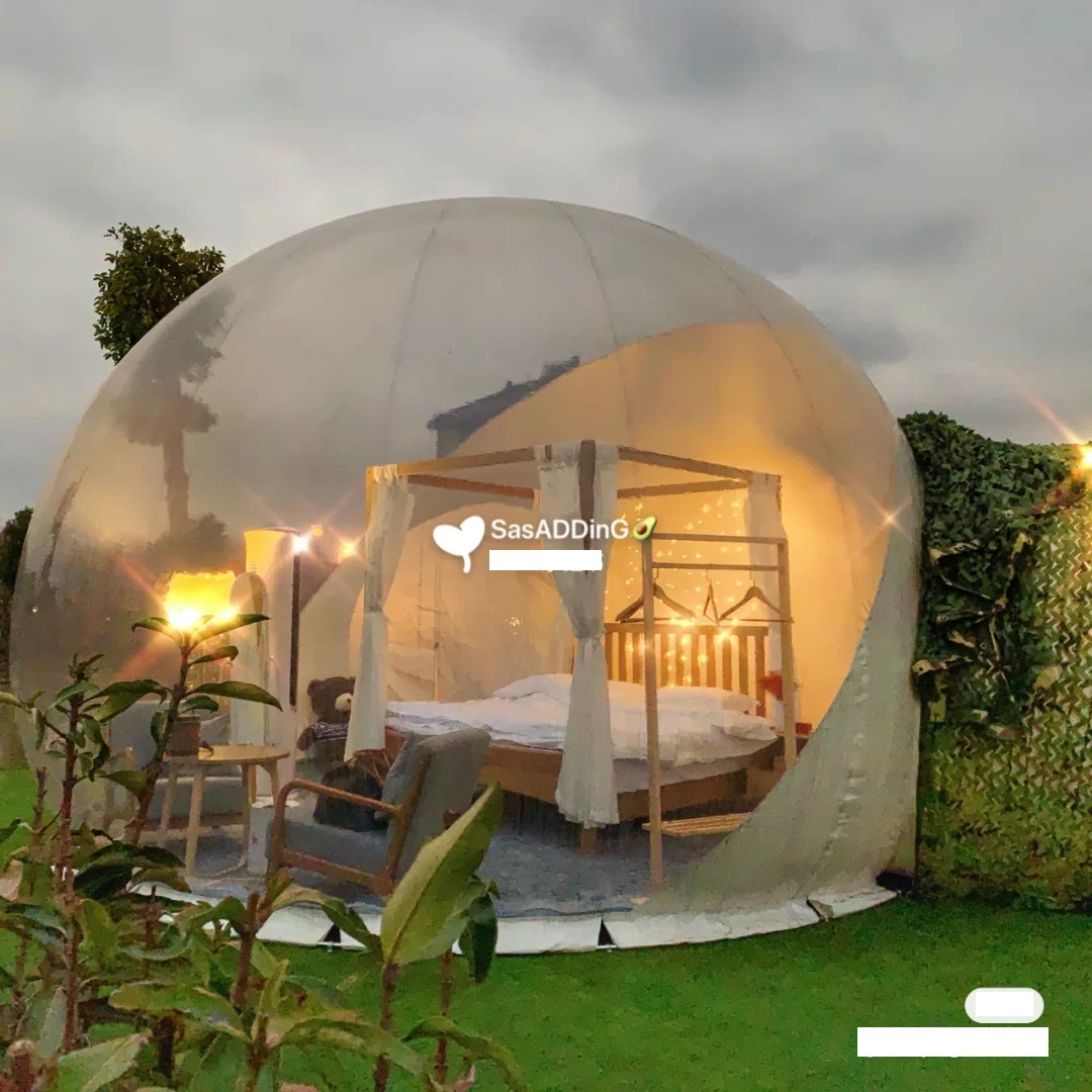 

Bubble house Hash houses Stay star sky transparent bubbles tents Hotel scenic spot outdoor inflatable tent Customized products