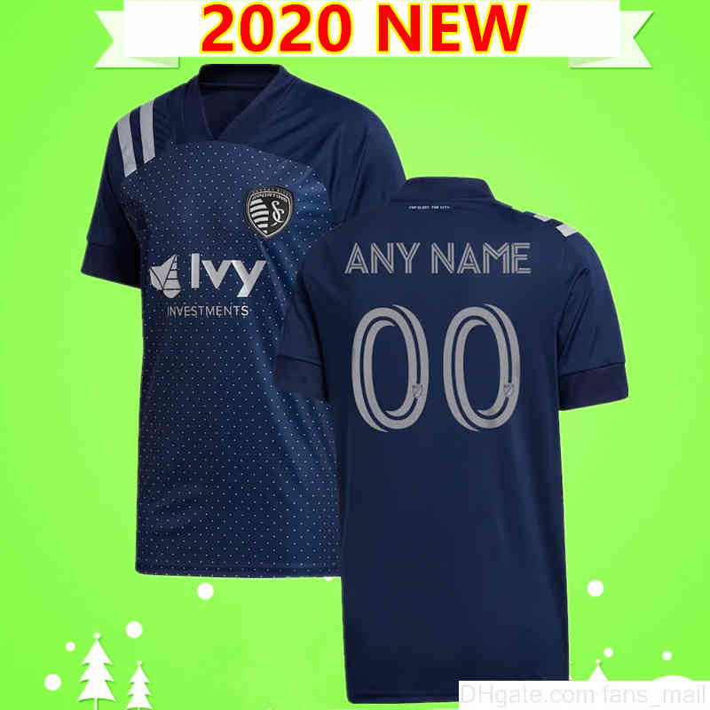 

2020 Sporting Kansas City SOCCER JERSEYS 2021 MLS PULIDO BUSIO RUSSELL GERSO KINDA GutiÃ©rrez 20 21 football shirt uniforms home away Uniform, Black;yellow