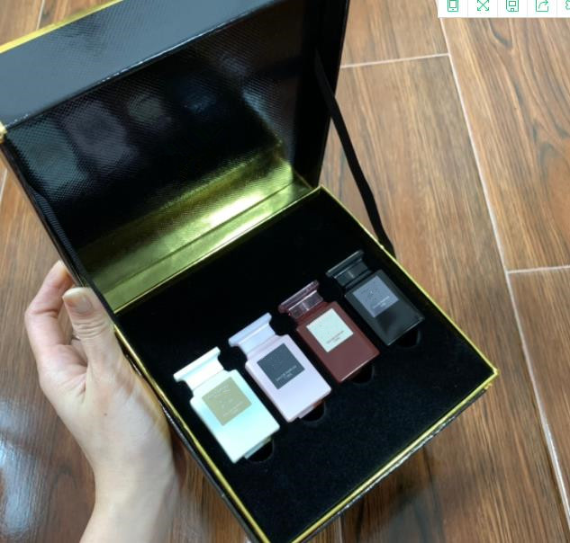 

Party Favor men women perfume set 7.5ml * 5pcs LOST CHERRY ROSE PRICK OUD WOOD WHITE SUEDE lady incense kit spray fragrance 4 in 1 with box