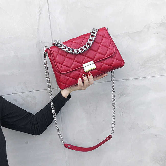 

Luxury handbags women Messenger bags designer Female Totes small bolsas Ladies crossbody chain bag Diamond lattice Shoulder Bag C0513