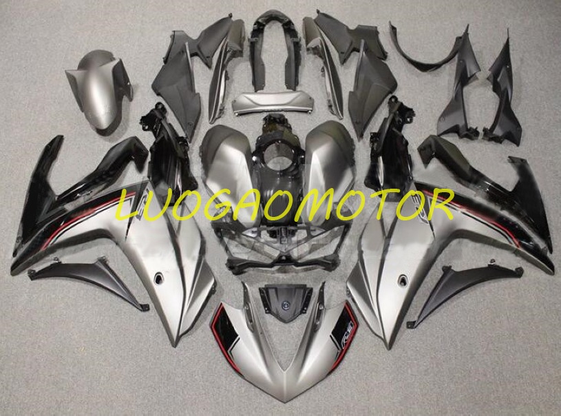 

Free Custom fairings kit ABS Injection Bodywork Fairing kits for YAMAHA R3 R 25 R-3 r-25 2014 2015-2016-2017-2018 Cowling well Black Silver