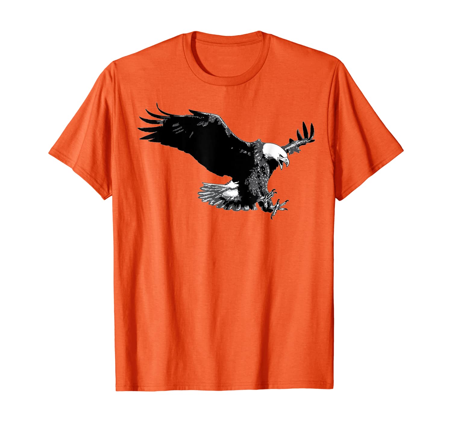 

Hawk Lover Funny Gift - Flying Hawk T-Shirt, White;black