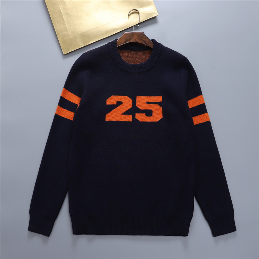 

Men Hip Hop Knitted Sweaters Streetwear Harajuku Autumn Winter Casual Pullover Sweater, Customize