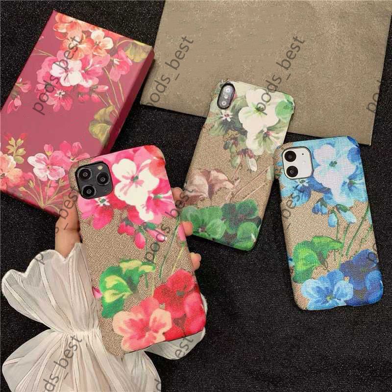 

For Apple iPhone Phone Cases 13Pro MAX 12Pro 11 XR X XS 7 8Plus Luxury Vintage Designers Fashion printing Pattern PU Leather Mobile phone cover case With retail box, Green