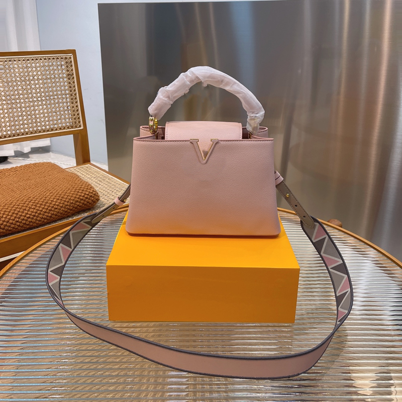 

Totes Designer bag shoulder Bags Handbag Ladies Tote Handbags Crossbody genuine leather luxury Different styles Evening party With the original box size 27 18 cm, Black