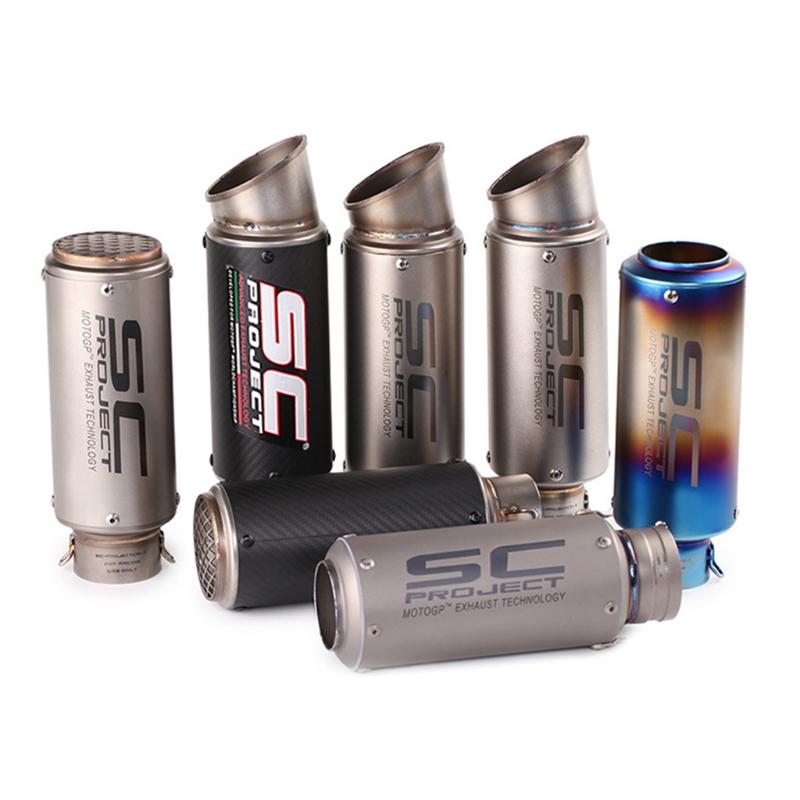 

51mm/60mm Motorcycle Pipe Stainless Steel Exhaust Muffler Manifold & Parts