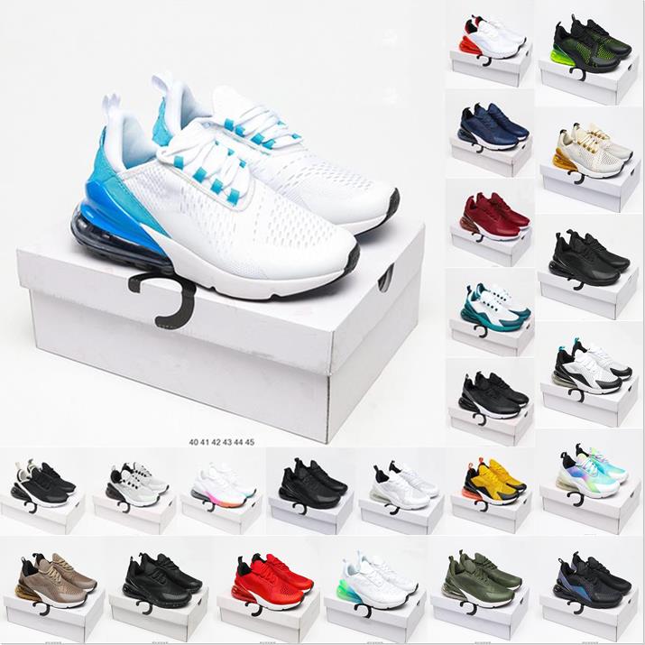 

2021 Arrival 270 Tennis Running Shoes For Mens 270s Triple Red White All Black Navy Blue Rust Pink Barely Rose Cool Grey Brown Men Women Sneakers Trainers Size 36-45, 13