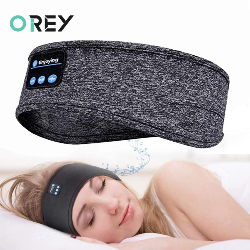 

Headphones & Earphones Bluetooth Sleeping Sports Headband Thin Soft Elastic Comfortable Wireless Music Eye Mask For Side Sleeper