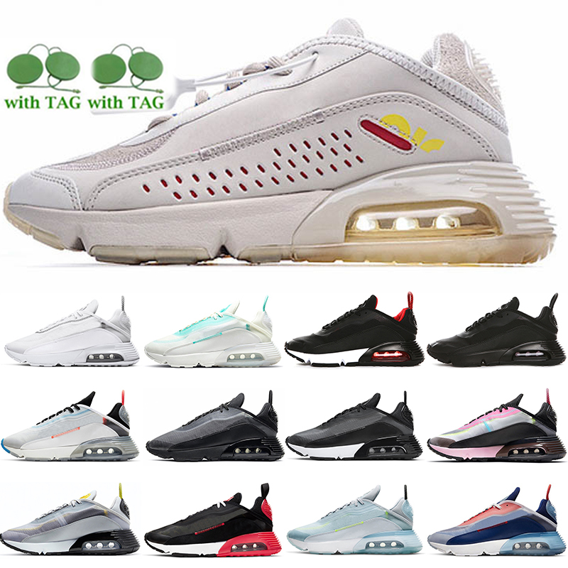 

2021 arrival max 2090 Women Men Running Shoes casual zapatos 2090s USA Aurora Green Photon Pure Platinum Dust mens sports trainers sneakers, 9 fire pink 36-40