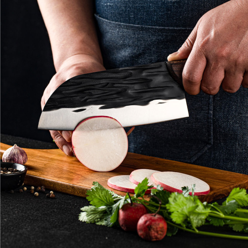 

Forging hammer grain small kitchen lady stainless steel Japanese chef slice knife wholesale