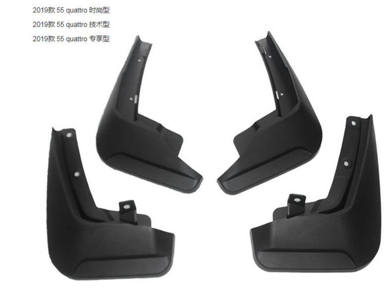 

For e tron 2019-2021 4PCS Car Mud Flap Flaps Splash Guard Mudguards