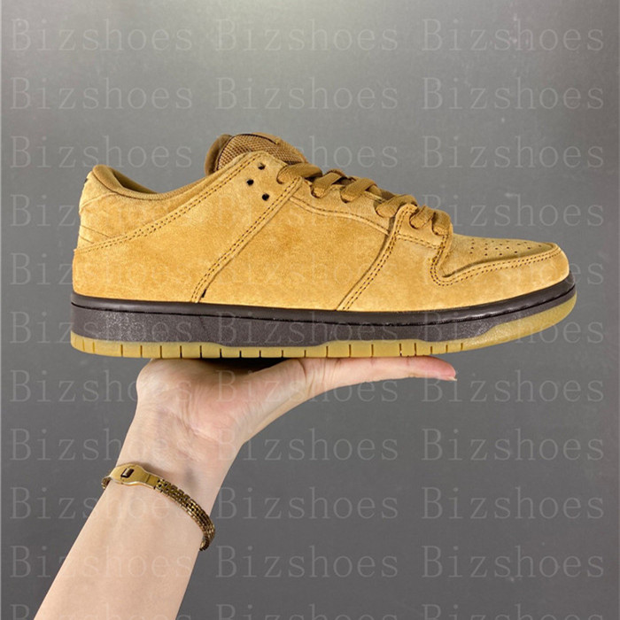 

Dunks Low Wheat Mocha Shoe Suede Pro Skateboarding Sports Sneaker