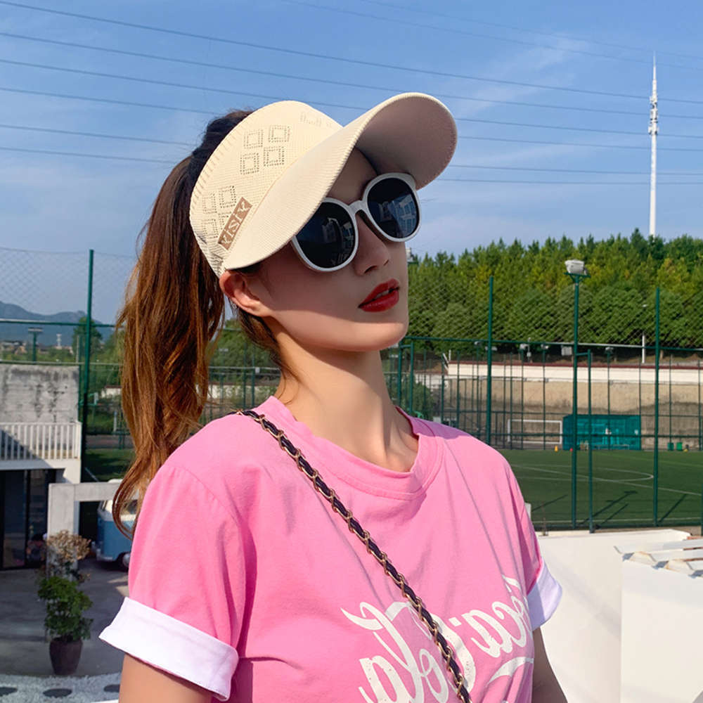 

the ball cap ball caps 2021 new women's korean fashion sports empty summer thin sunscreen baseball sun hat, Blue;gray