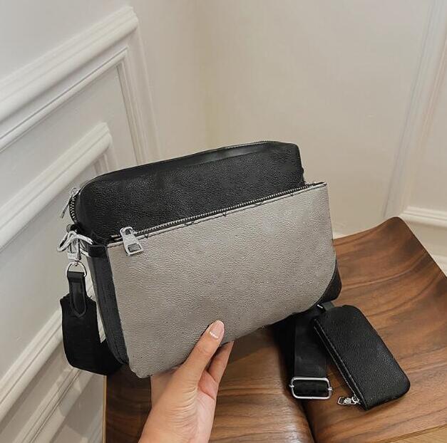 

3-piece set High quality women's Shoulder Bags Totes handbag Cross Body Cosmetic Bag cell phone pocket Wallets Coin Purses L8803-4