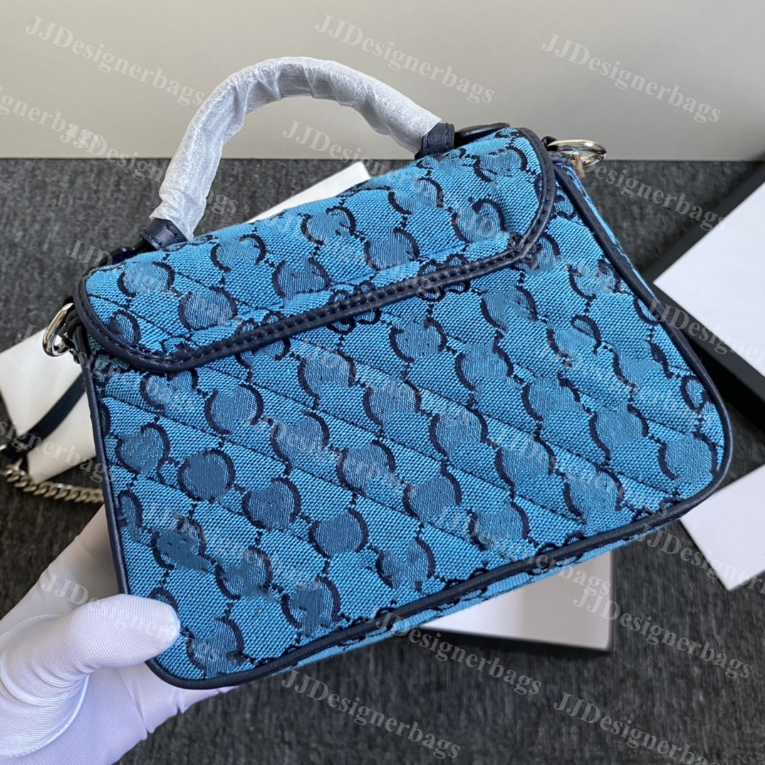 

Marmont Multicolor Big Shoulder brand Bags Rhombi Motif Blue Green Pink Red Diagonal Matelasse Canvas Chain Women Designers Cross Body messenger chain bag