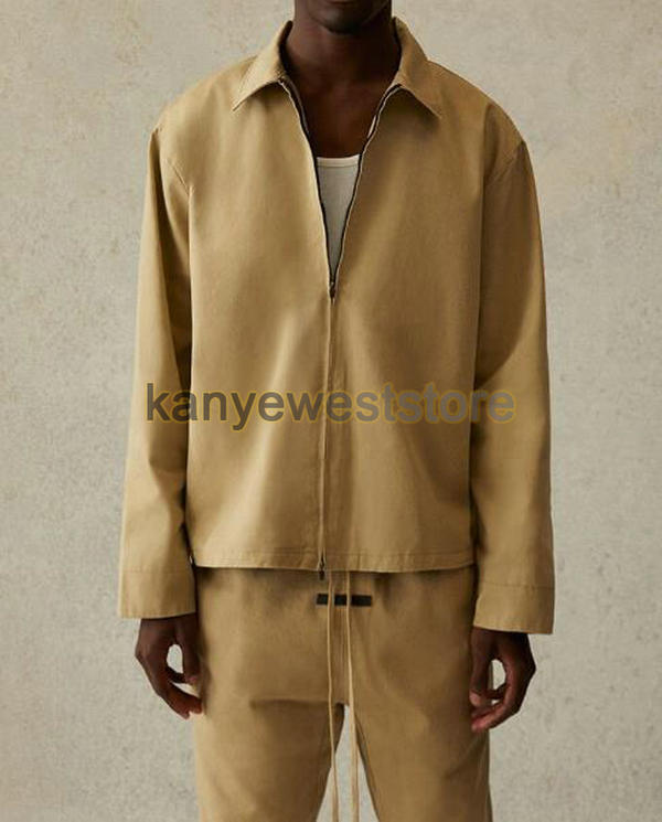 

21SS spring autumn Mens Jacket Khaki Casual Oversized Jackets High Street coat Womens Hiphop Streetwear coats