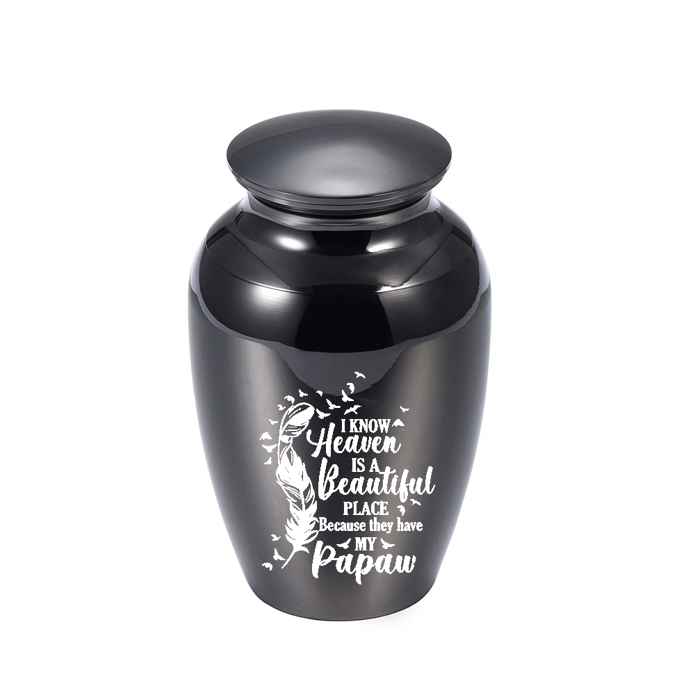 

Aluminum Alloy Pet Cremation Urns Pendant Ashes Holder Keepsake Memorial Mini Jar Funeral Urn Lock Belt Gift Velvet Bag