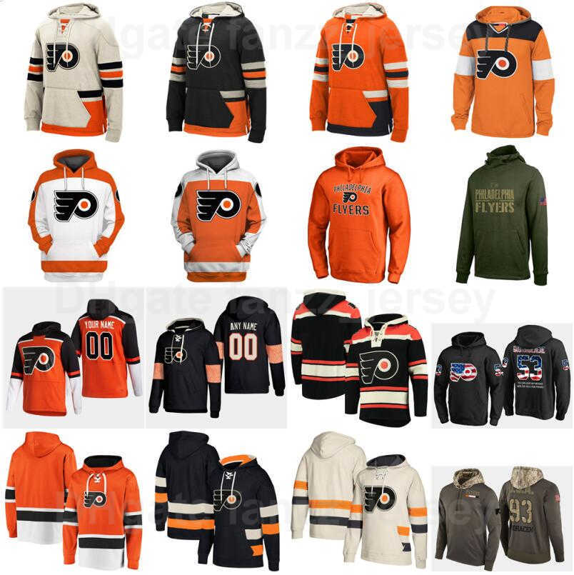

Men Woman Youth Pullover Hockey Hoody Philadelphia Flyers Jackets Ivan Provorov Sweatshirts Claude Giroux Hooded Carter Hart Hoodies Blue Black Orange Grey, 41