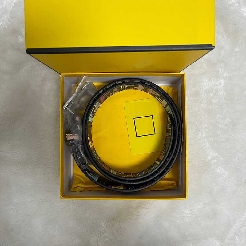 

Fashion F buckle genuine leather belt Width 4.0cm Highly Quality with Box designer men women mens belts, Black;brown