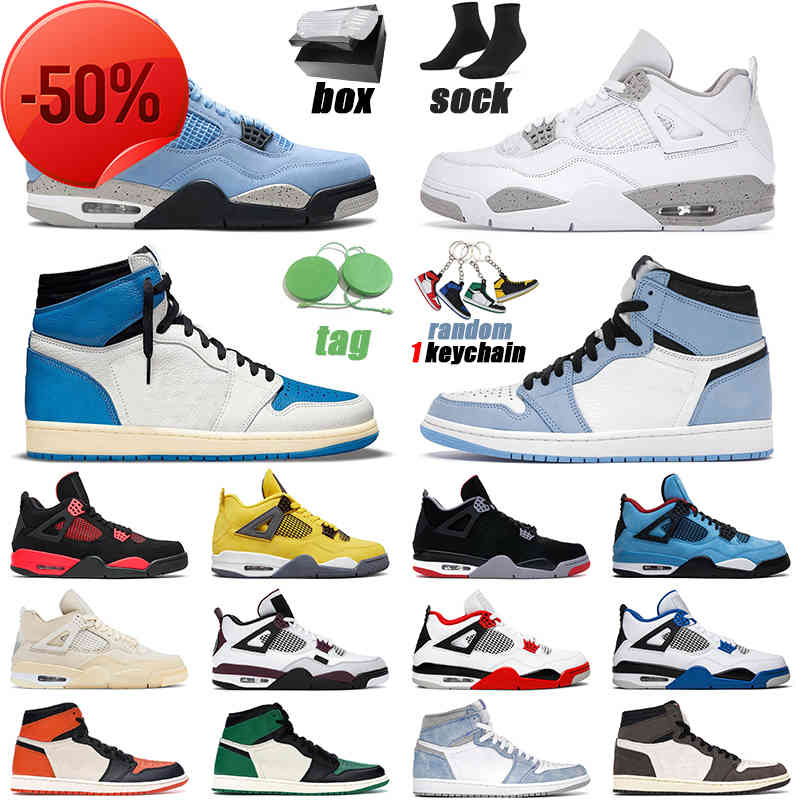 

sail 4s men basketball shoes white oreo black cat university blue 1s women hyper royal dark mocha outdoor mens trainer, # 0