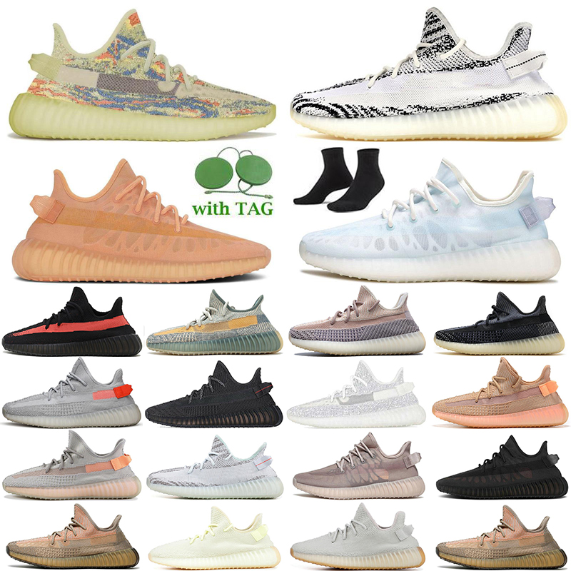 

V2 shoes Static 3M Reflective Gypsophila Running Shoes Beluga 2.0 Sesame Butter Semi-frozen Yellow Cream White Zebra Mens Womens Sneakers women men for trainers, An original box