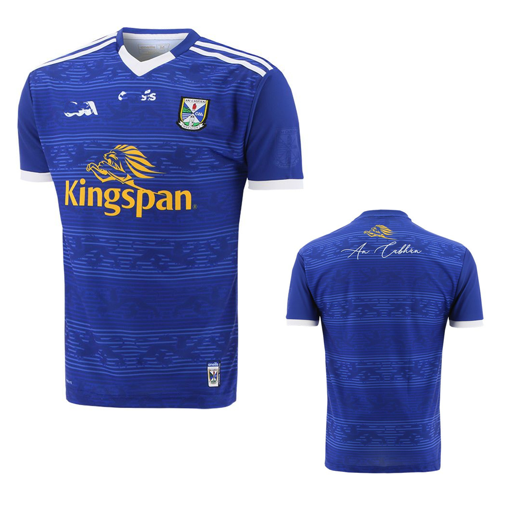 

2021 Cavan GAA 2-Stripe Home away Jersey Ireland shirt s-5xl, White;black