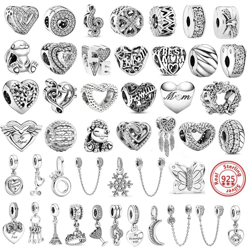 

Other Cute Boy Girl Forever Family Tree Lock Heart Bead Fit Original Charm Sterling Silver 925 Bracelet DIY Women Jewelry Gift