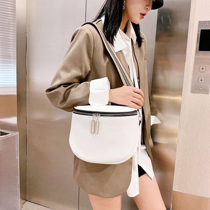 

Designer PU Leather Women's Shoulder Bags Fashion Tote Bag High Quality Women Handbag 2021 Luxury Large Female Crossbody Evening, Black