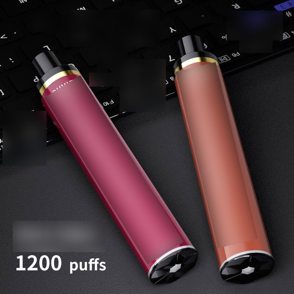

H D Plus Pods 1200 Puffs Cigarettes Disposable Device Vape Pen Starter Kits 950mAh Battery 5.0ml Cartridge Prefilled