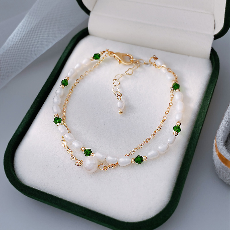 Xianlan285 Pearl Bracelet Female Xia Girlfriends Hand Act The Role Of Japanese Contracted Light Luxury Ms Students Beads Natural P-image-706878299