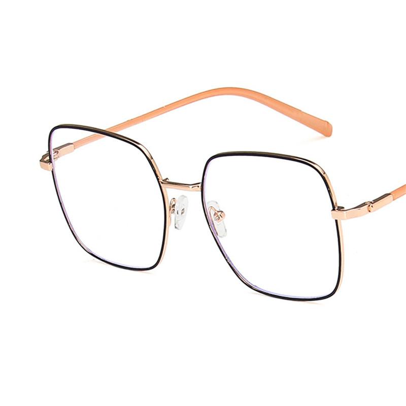

Sunglasses 2022 Unisex Anti Blue Light Glasses Men Alloy Frame Female Oculos Vintage Design Clear Computer Women Eyewear Male Gafas