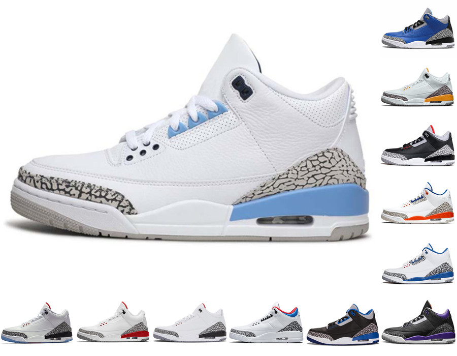 

Jumpman Racer Blue 3 3S high Basketball Shoes Mens Cool Grey A Ma Maniere UNC Fragment Knicks SEOUL Court Purple Denim Red Black Cement Trainer Sneakers 40-46, Please contact us