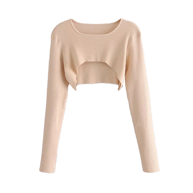 

Women Sweaters Vintage O Neck Long Sleeve Female Pullovers Autumn Chic Streetwear Sueter Mujer 210520, As picture