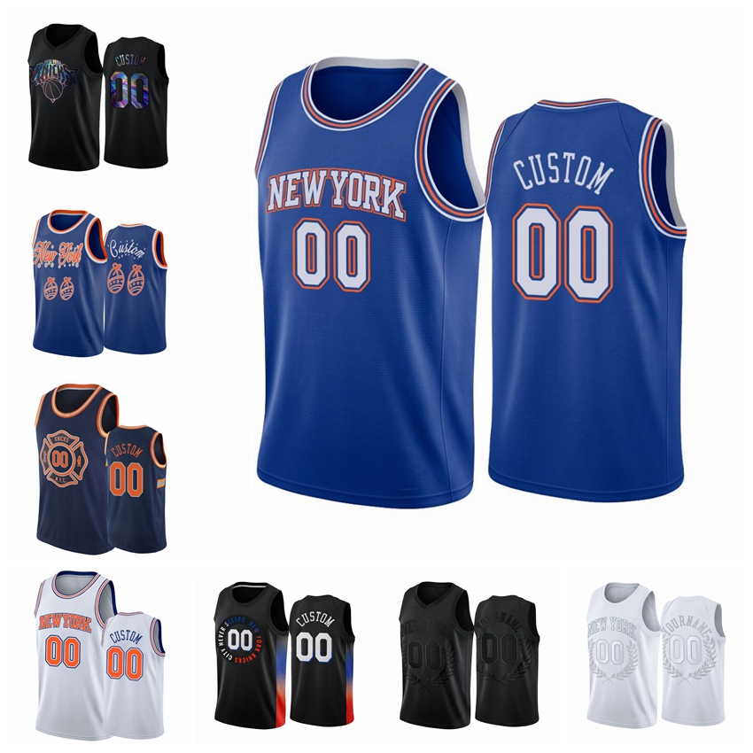 

Knicks MEN Custom 2020-21 #00 Association White Basketball Jersey