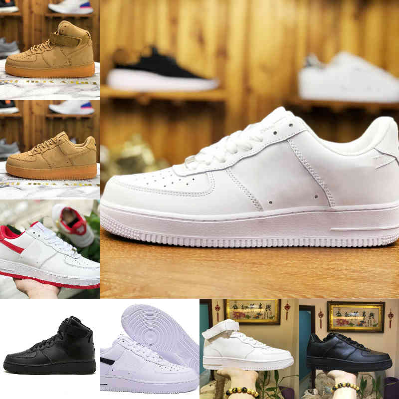 

Sales 2021 New Designers Outdoor Men Low Skateboard Shoes Cheap One Unisex 1 Knit Euro Airs High Women All White Black Sports Shoes V631