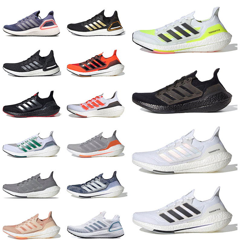 

UB Solar Yellow Ultraboost 21 Original Men Running Shoes Triple Black White Athletic Trainers Runners Sports Designers Sneakers Women Ultra 20 Casual, B29 40-45 show your stripes