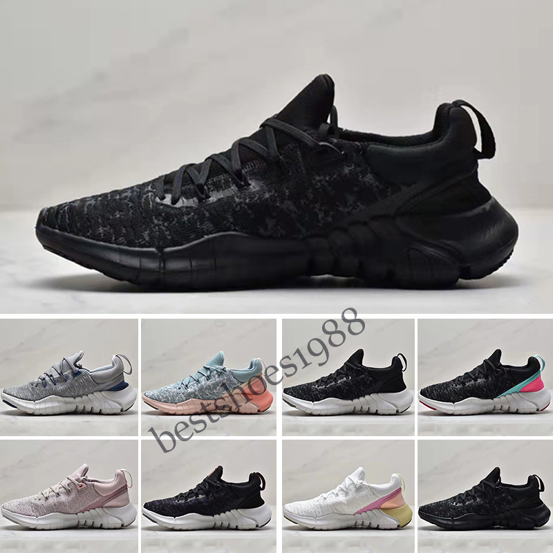 

Free RN 5.0 knit Casual Shoes Top Free 5.0 Men and Women Shock Absorption Fashion Designer Trainers Sports Sneakers 36-45, Color 2