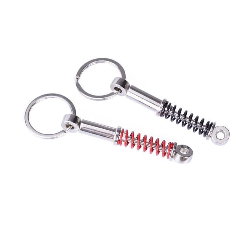 

Keychains Car Interior Suspension Keychain Ring Keyring Keyholder Auto Coilover Spring Absorber Tuning Parts