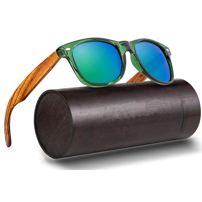 

Sunglasses ECO Friendly Bamboo Products Wholesale Custom Logo, Unisex Retro Mirror Wooden 2021