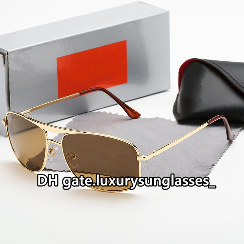 

Wholesale men sunglasses designer Luxury 2021 Metal Full Frame 1004 women Classic Vintage Aviator Pilot Cycling Driving Wayfarers Fashion ey, White;black