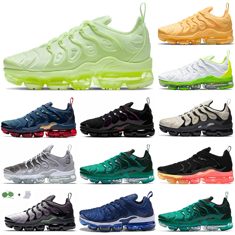 

Retro designer Tns Plus Max Vapormaxs running shoes mens womens zapatos throw back future hero volt frequence pack rainbow cool casual sports sneakers size 36-47, Color 21