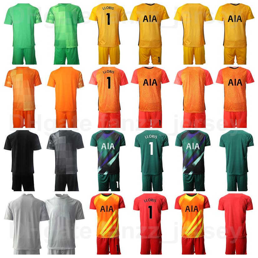 

Men Goalkeeper GK Soccer 13 Michel Vorm Jersey Set 1 Hugo Lloris 22 Paulo Gazzaniga Goalie Football Shirt Kits Uniform Red Green Black Orange Yellow Grey Team ReCi