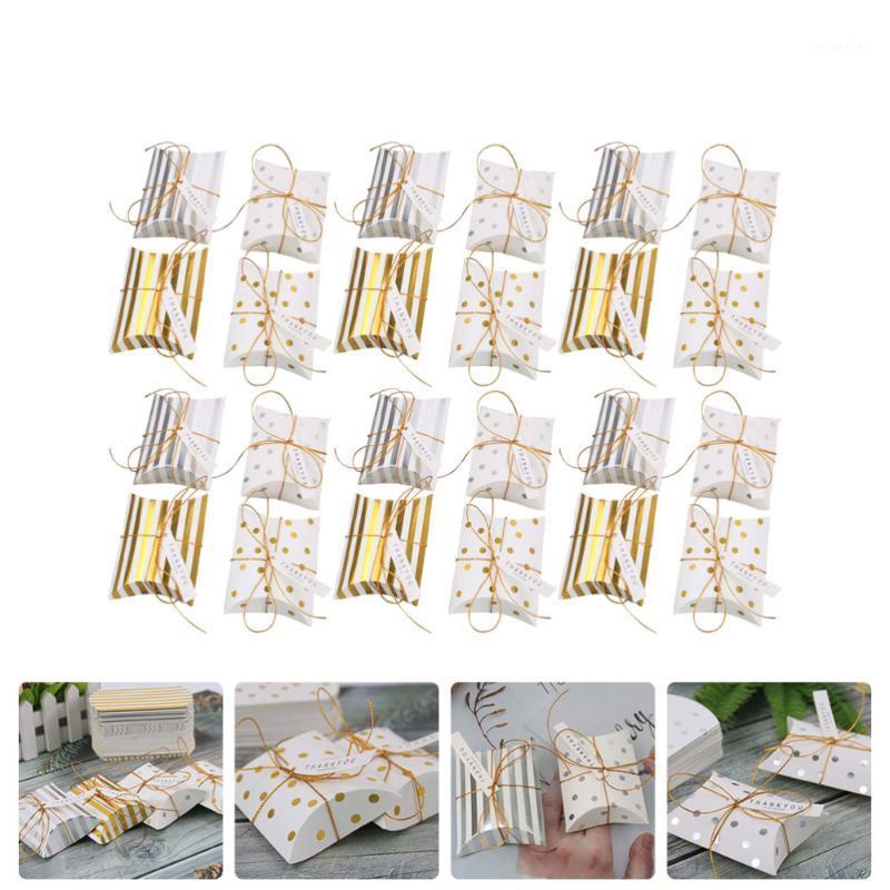 

Gift Wrap 40Pcs Lovely Candy Boxes Cases Paperboard Storage Party Supplies