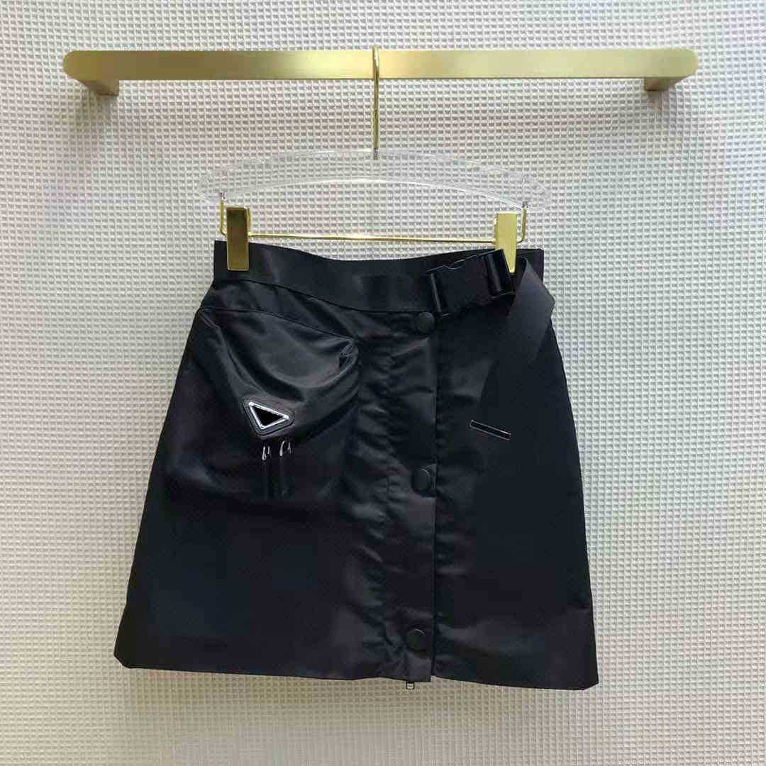 

Womens Shorts Skirts With Bgas Budge Zippers For Lady Belts Design Short Pants Slim Style Belt Adjust Skirt, Black2
