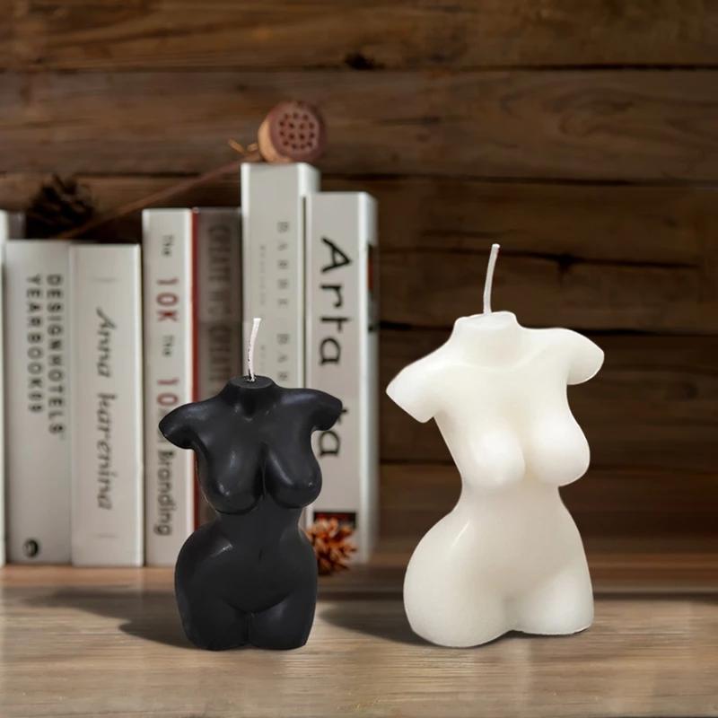 

Candles Art Candle Human Body Geometric Soybean Home Decoration Lighting Ornaments Birthday Party Holder 2021