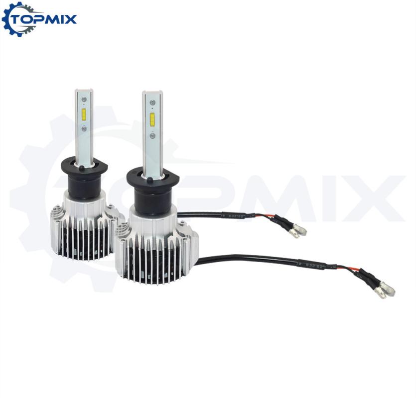 

Car Headlights 2021 Design Super Bright Auto H1 LED 6000K White 72W 8000LM Head Fog Driving Bulbs All In One