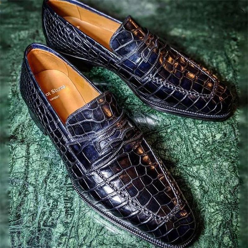 

Dress Shoes Sapatos masculinos novos para de alta qualidade dos homens do plutônio couro segurança moda sapato masculino vinage clássico mocassins 4270, 1# shoe box