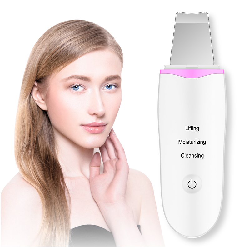 

Ultrasonic Deep Face Cleaning Machine Skin Scrubber Remove Dirt Blackhead Reduce Wrinkles and spots Facial Whitening Lifting